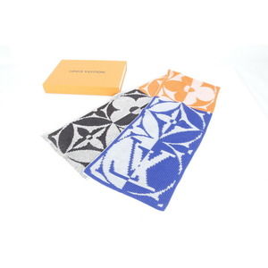 Louis Vuitton Echarpe Ribbed Flower Scarf M78005 Monogram Men's